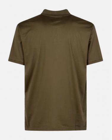 POLO CP.COMPANY PL115 683 Vert Militaire  GASATO MERCERISÈ (