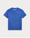 TEE SHIRT RALPH LAUREN MOLLETON EPONGE BLEU