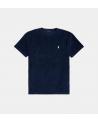 TEE SHIRT RALPH LAUREN MOLLETON EPONGE MARINE