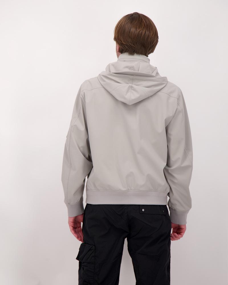 BLOUSON CP.COMPANY SHELL-R HOODED  W001A 904 GRIS CLAIR