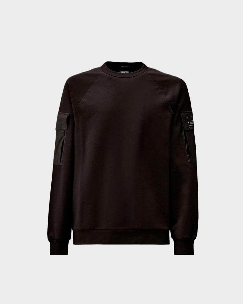 SWEAT  CP COMPANY METROPOLIS STRETCH  SS013A  999 NOIR