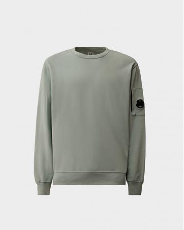 SWEAT COL ROND LIGHT SS711A  809 SILVER BLUE 