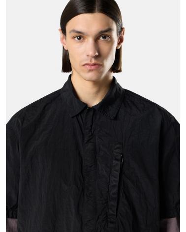  Chemise Stone Island 1200028 0029 NYLON METAL IN ECONYL Noir