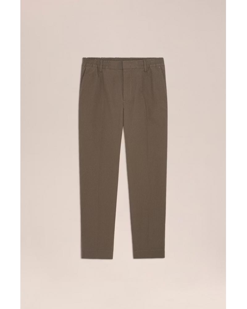 Pantalon NN.O7 Billie Seesurker Mable Husk  VERT