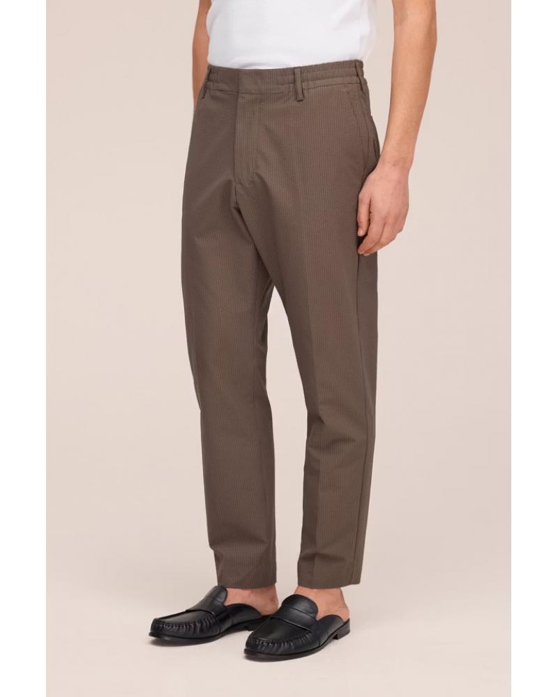 Pantalon NN.O7 Billie Seesurker Mable Husk  VERT