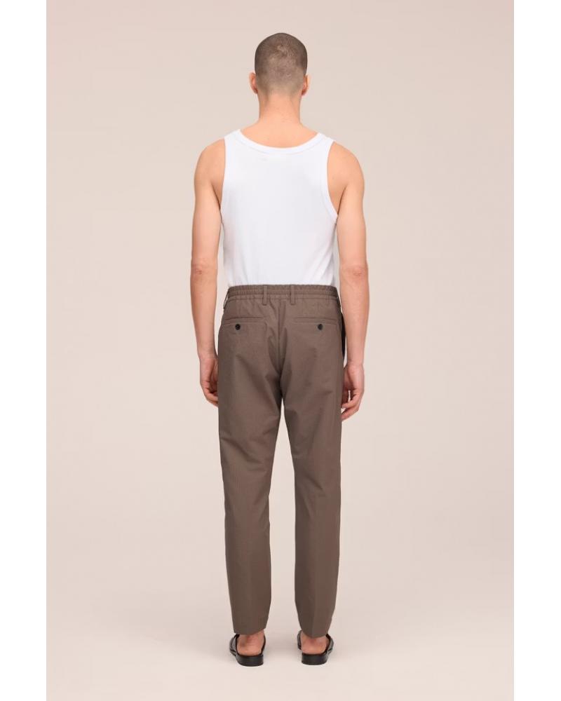 Pantalon NN.O7 Billie Seesurker Mable Husk  VERT