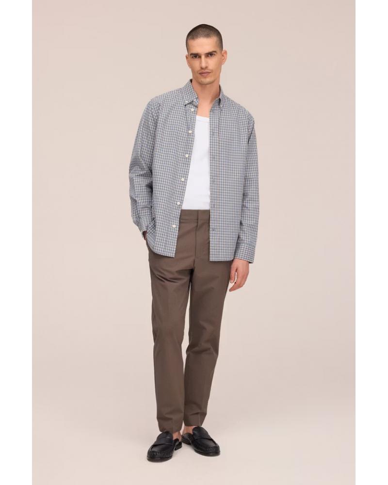 Pantalon NN.O7 Billie Seesurker Mable Husk  VERT