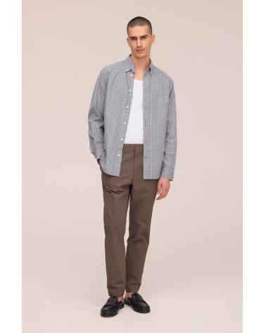 Pantalon NN.O7 Billie Seesurker Mable Husk  VERT