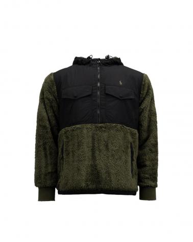 BLOUSON RALPH LAUREN DEMI ZIP SHERPA NYLON