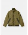BLOUSON STONE ISLAND 4100111- 005G CRINKLE REPS NY VERT MILITAIRE