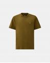 TEE SHIRT CP.COMPANY 192A 644  PLATED  LOGO VERT MILITAIRE