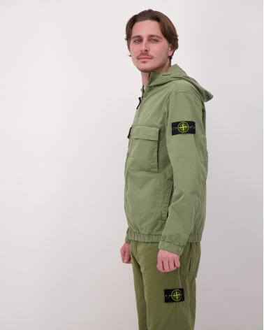 JACKET STONE ISLAND 4100077 005G VERT MILITAIRE