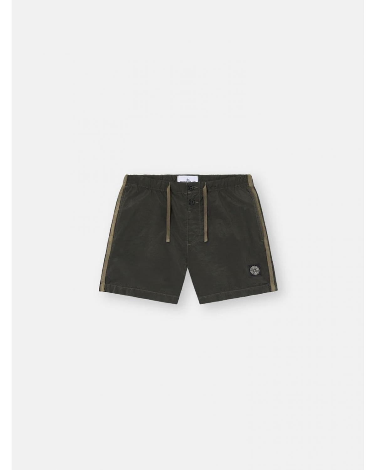 MAILLOT DE BAIN STONE ISLAND  B100003005G  VERT MILITAIRE