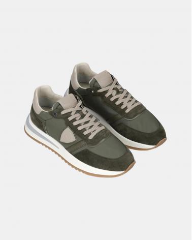 BASKET PHILIPPE MODEL TROPEZ 2.1 VERT MILITAIRE