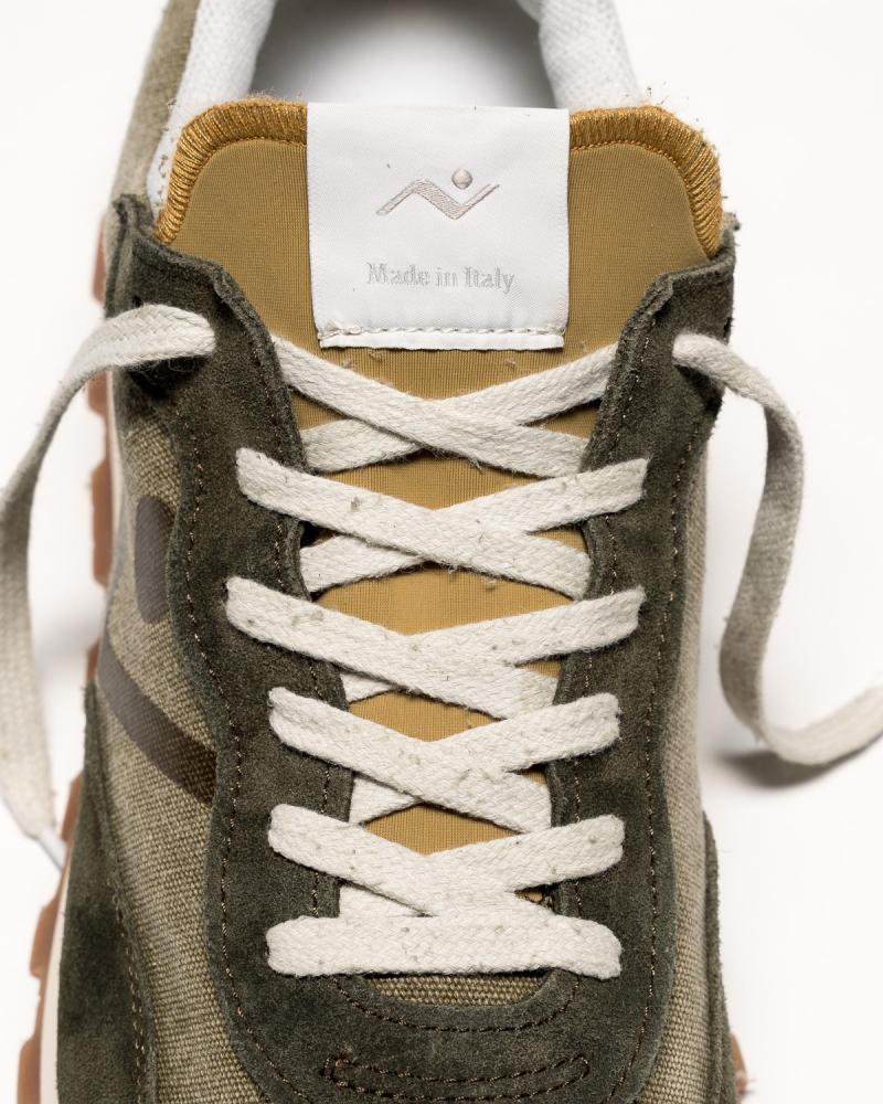 SNEAKERS NOMAP Veloce Water Washed  Green/ Oive