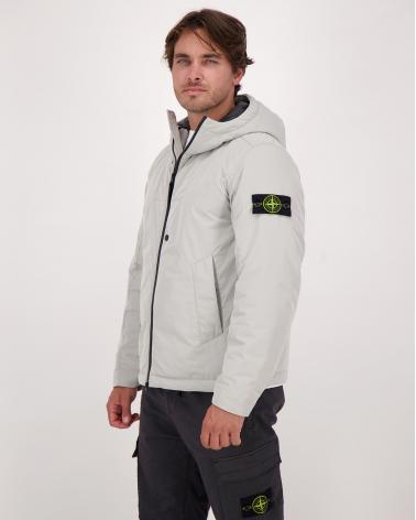 BLOUSON STONE ISLAND 4100047 0026 MICRO TWILL GRIS CLAIR