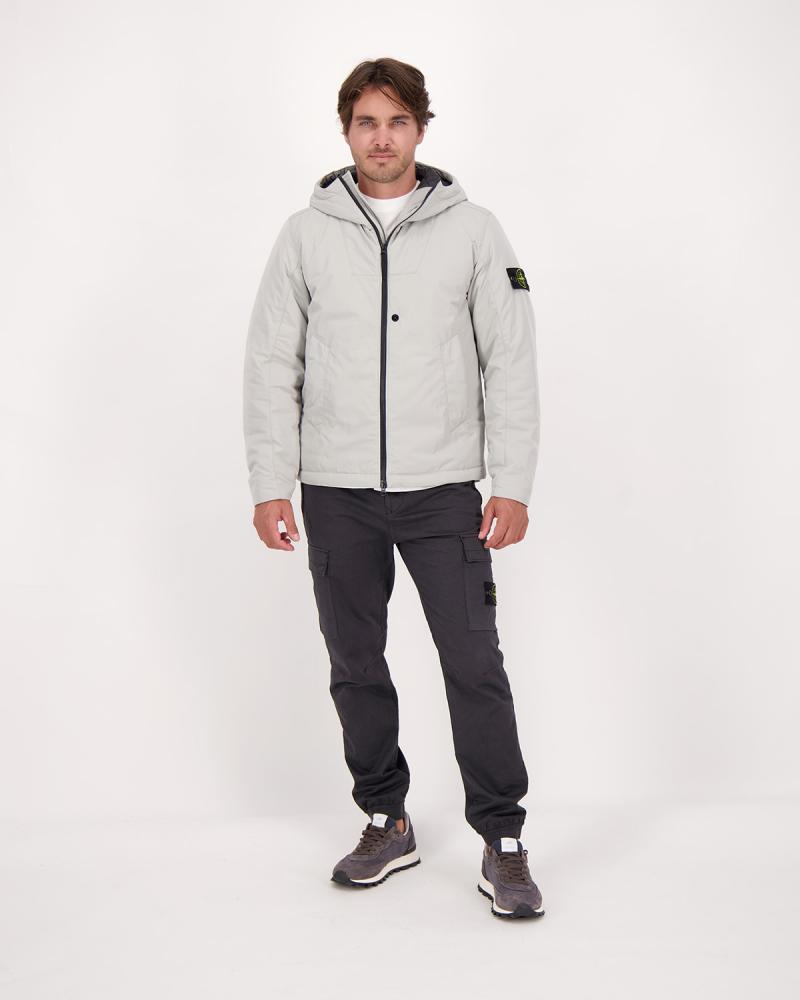 BLOUSON STONE ISLAND 4100047 0026 MICRO TWILL GRIS CLAIR