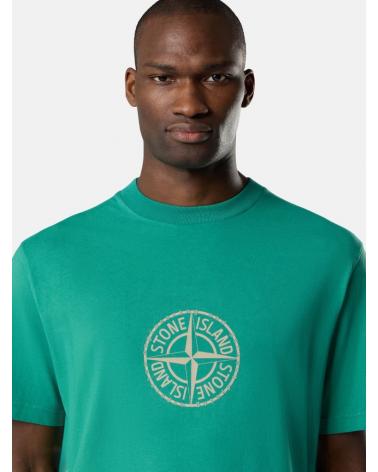 Tee shirt  Stone Island 2100001  S0362  005H Malachite JAUNE