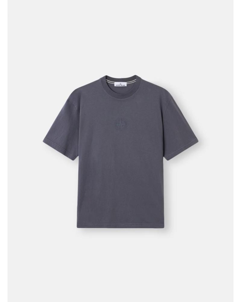 Tee Shirt Stone Island 2100001 S0E14 002D Blue Grey -Gris
