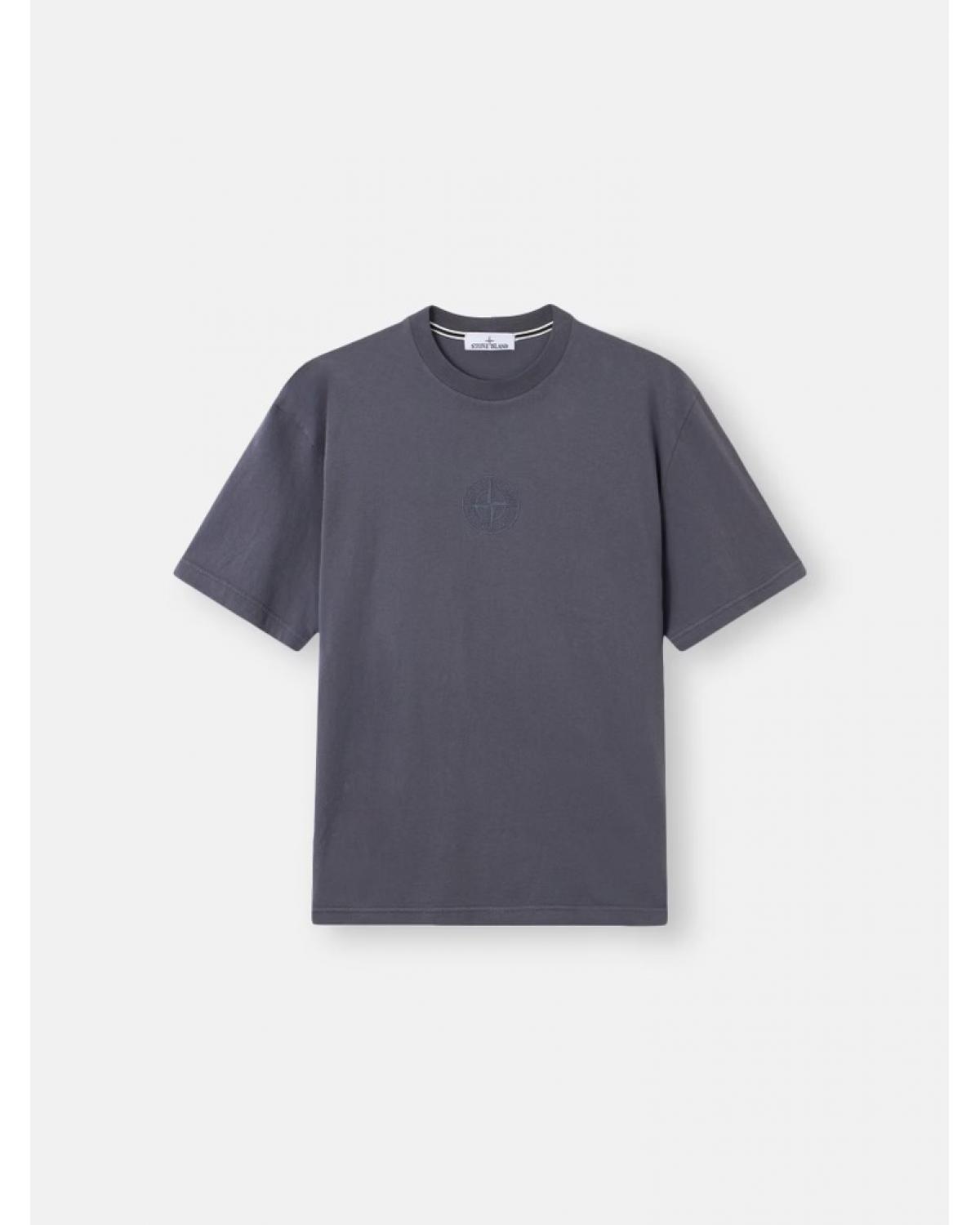 Tee Shirt Stone Island 2100001 S0E14 002D Blue Grey -Gris