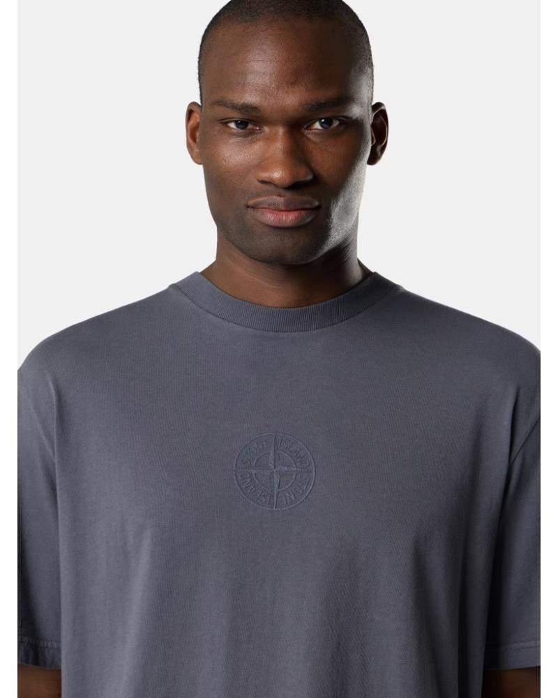 Tee Shirt Stone Island 2100001 S0E14 002D Blue Grey -Gris