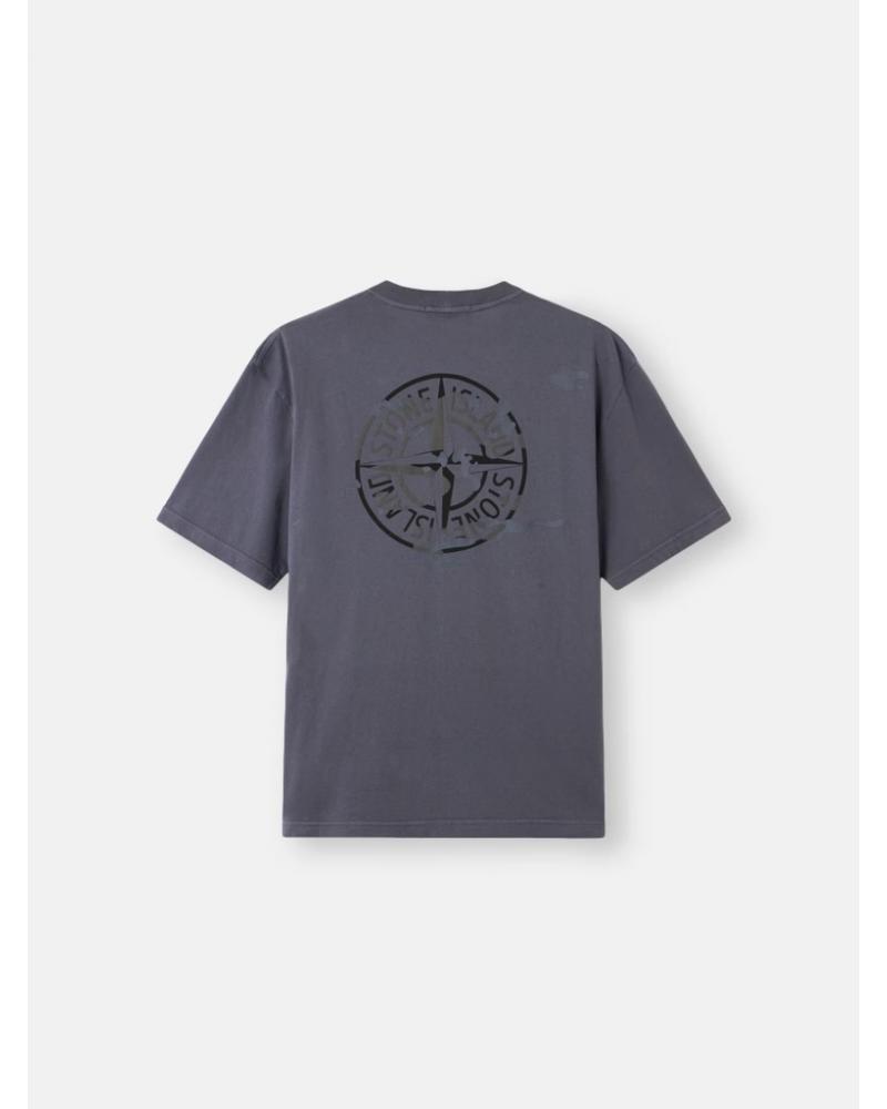 Tee Shirt Stone Island 2100001 S0E14 002D Blue Grey -Gris