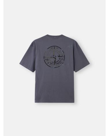Tee Shirt Stone Island 2100001 S0E14 002D Blue Grey -Gris