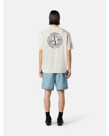 Tee Shirt Stone Island 2100001 S0E14 0093 Ivory Beige