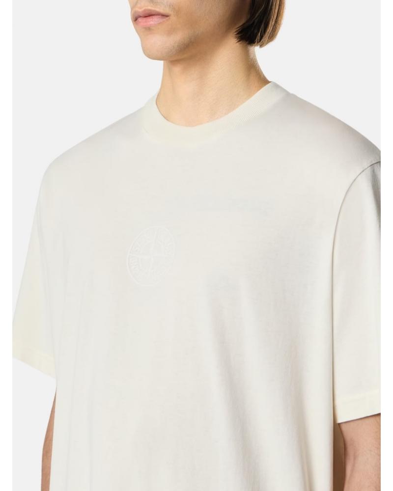Tee Shirt Stone Island 2100001 S0E14 0093 Ivory Beige