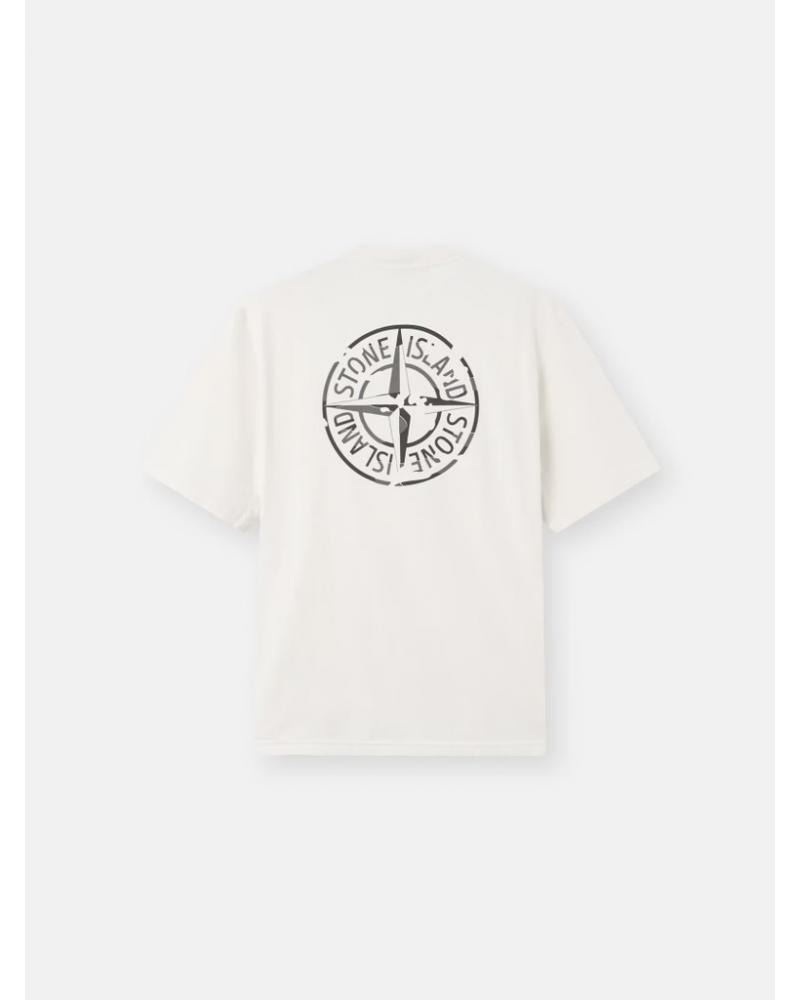 Tee Shirt Stone Island 2100001 S0E14 0093 Ivory Beige