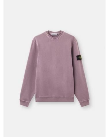 Sweat Stone Island 6100034 S0060 018F Purple Grey Violet