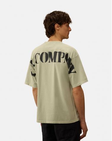 TEE SHIRT C.P. COMPANY S213 804 BLEU