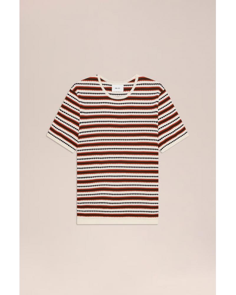 TEE SHIRT BARI NN.07 MULTI  IVOIRE