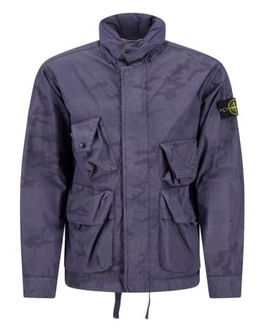 JACKET STONE ISLAND 4100071 002D  BLUE GREY  BLEU