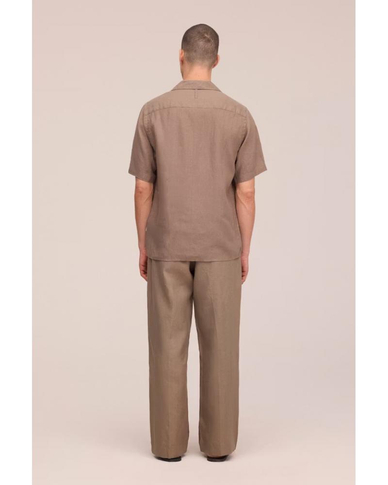 CHEMISE NN.07JULIO Manches COURTES BEIGE