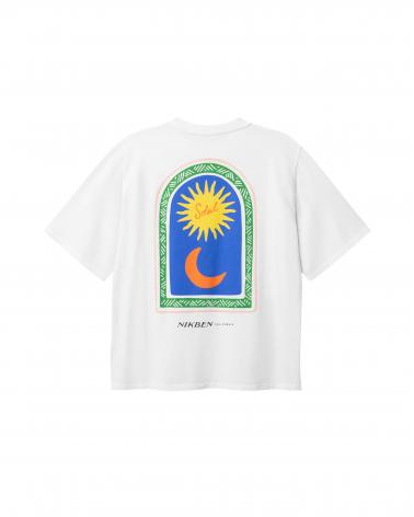 TEE SHIRT NIKBEN SOLEIL BLANC