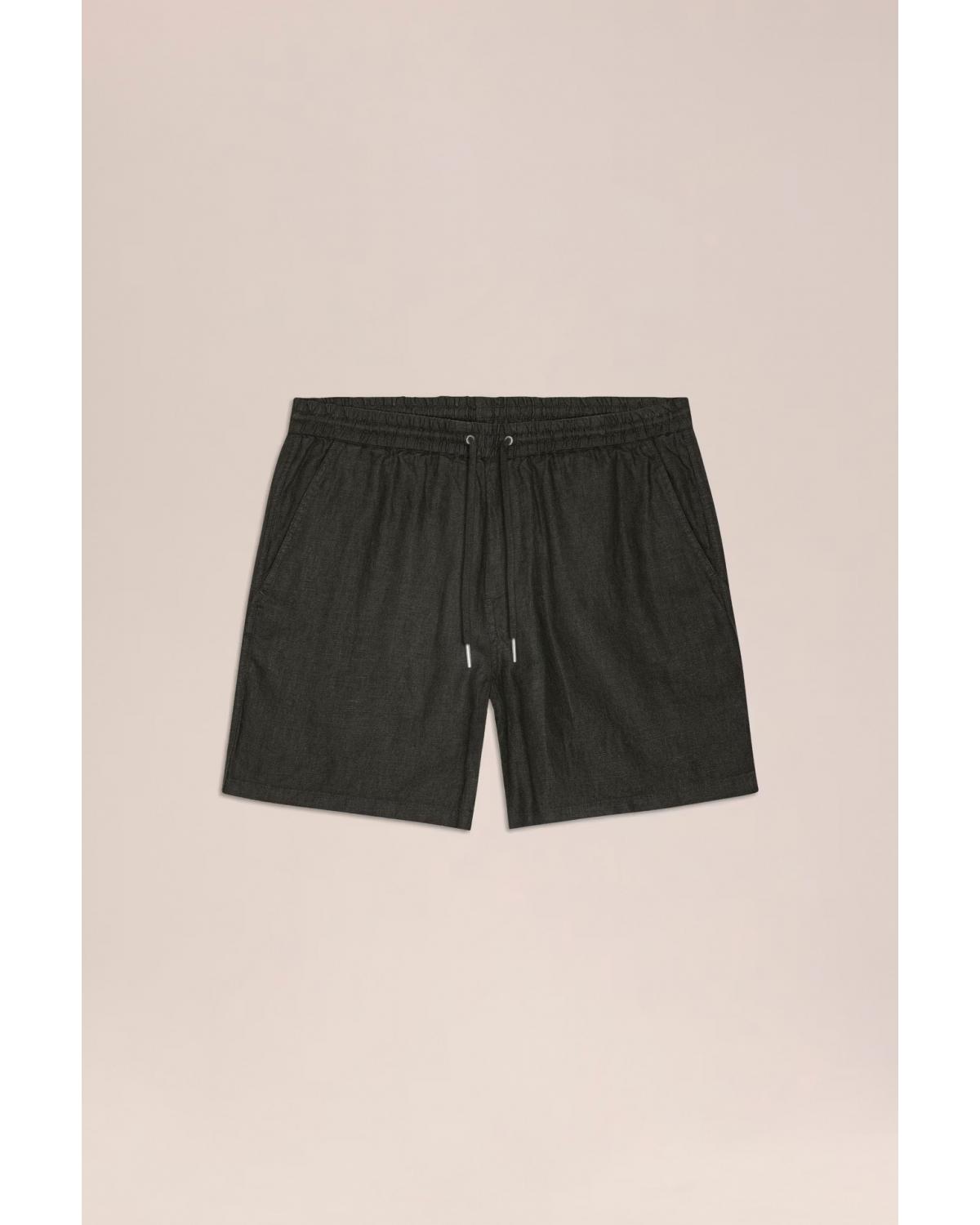 SHORT NN.07 GREGOR  LIN VERT MILITAIRE
