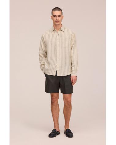 SHORT NN.07 GREGOR  LIN VERT MILITAIRE