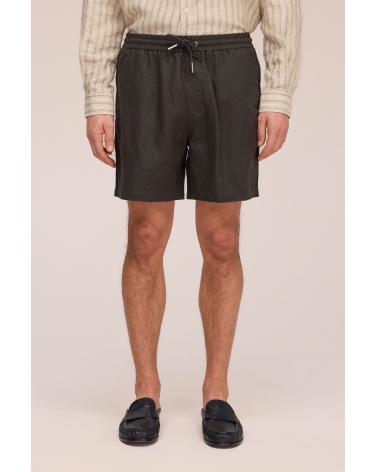SHORT NN.07 GREGOR  LIN VERT MILITAIRE