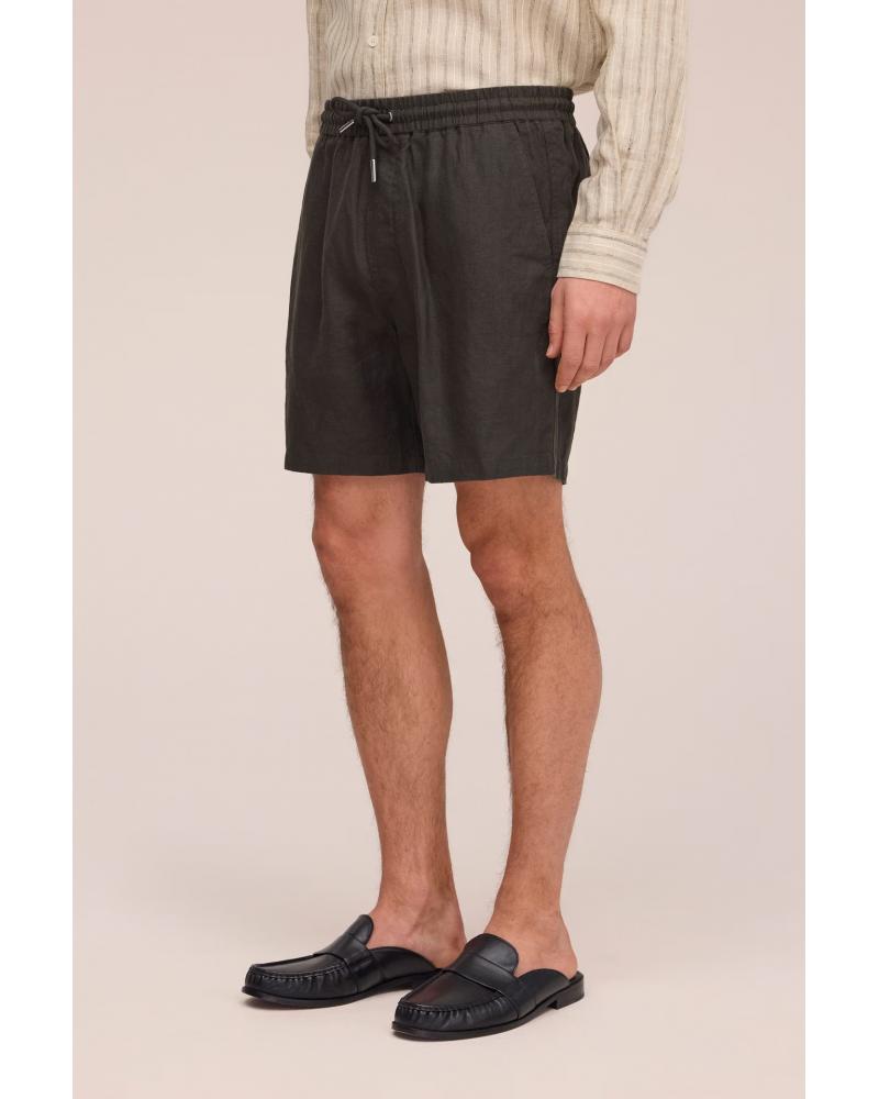 SHORT NN.07 GREGOR  LIN VERT MILITAIRE