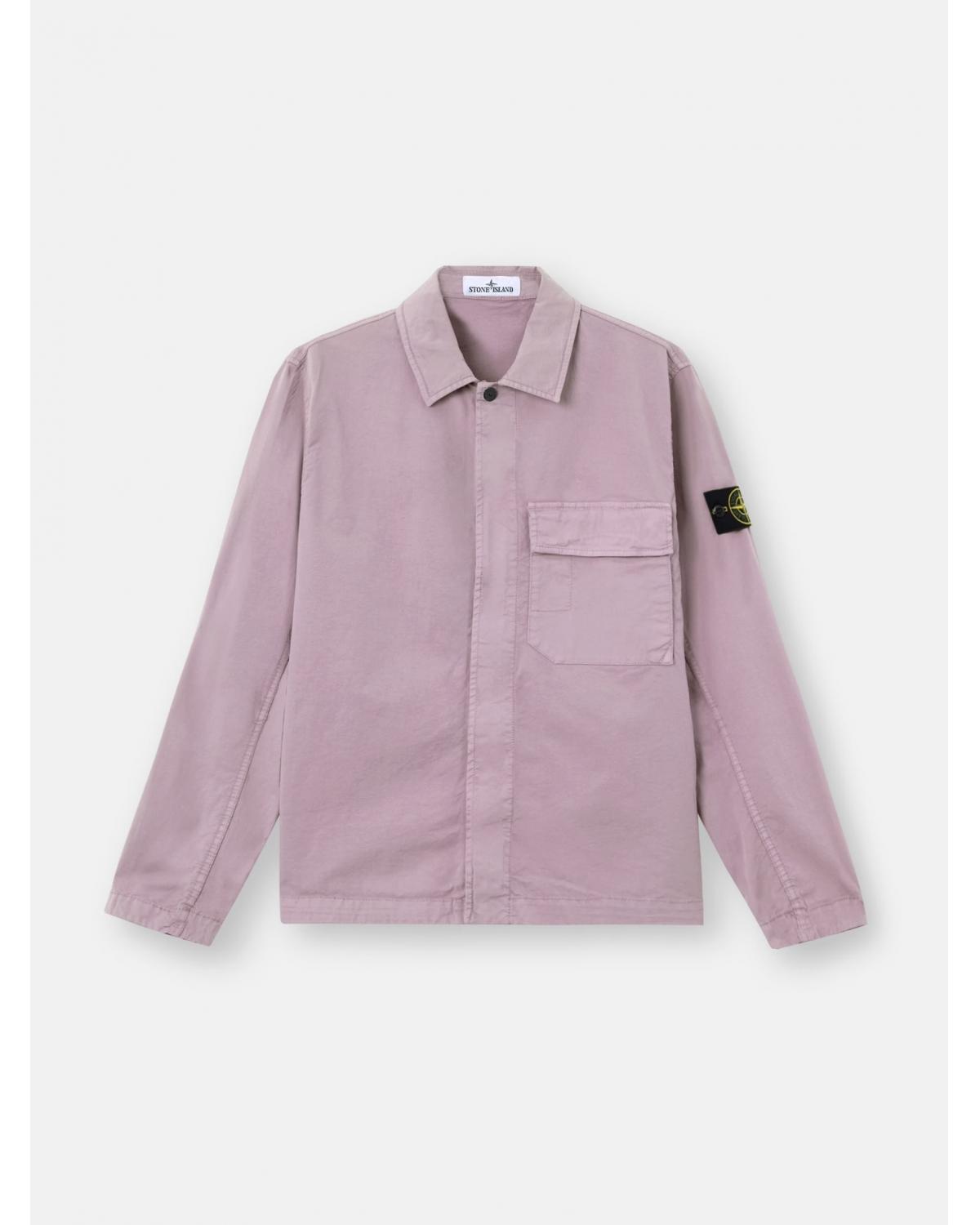 SURCHEMISE STONE ISLAND 1200013 008F PURPLE GREY 
