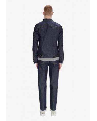 BLOUSON  A.P.C. JEAN WORK INDIGO BLEU