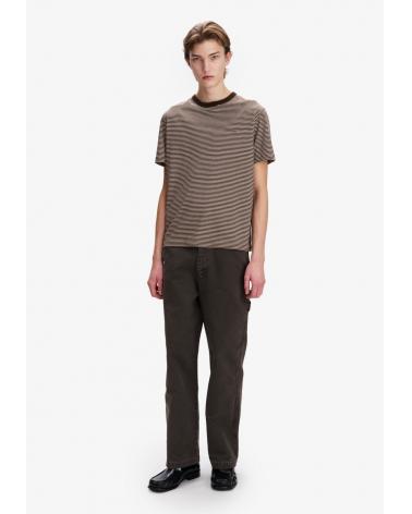 TEE SHIRT A.P.C RAYURES MARRON