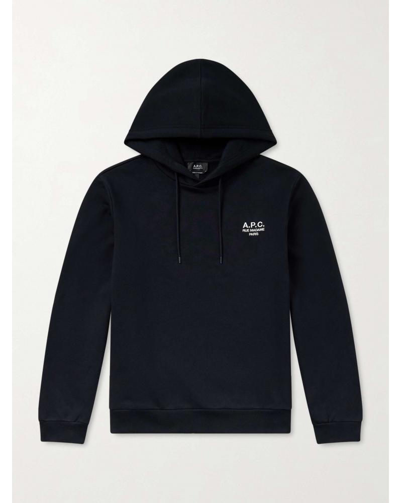 SWEAT HOODIE A.P.C .MARINE/BLEU