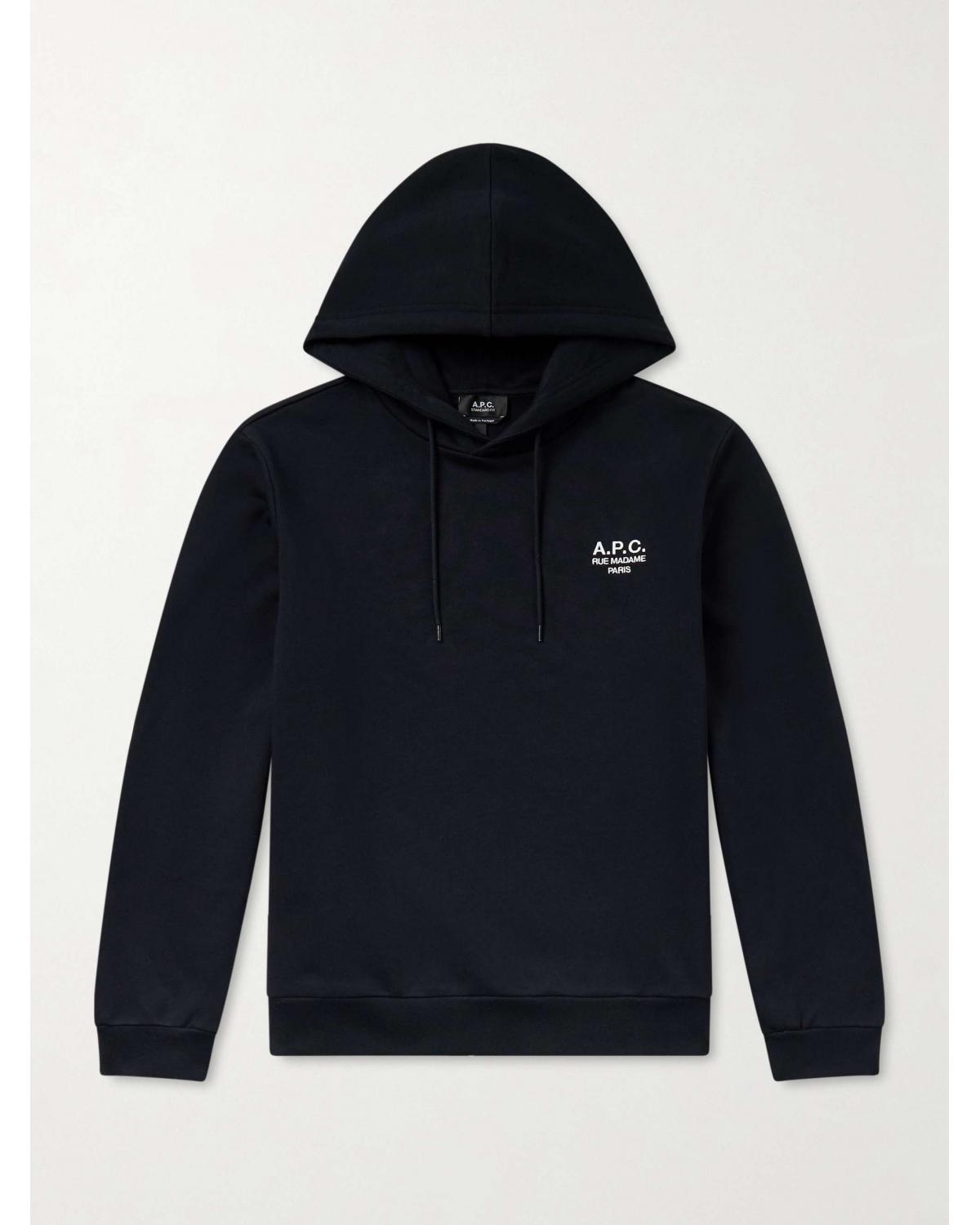 SWEAT HOODIE A.P.C .MARINE/BLEU