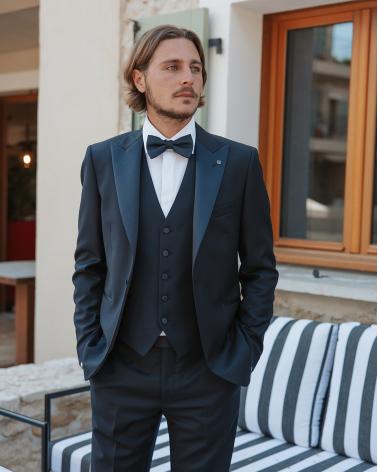 SMOKING TAGLIATORE + GILET MARINE