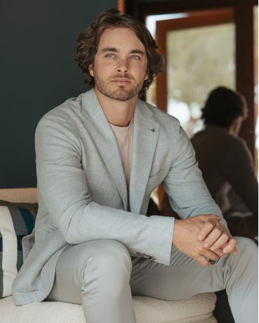 VESTE TAGLIATORE GRIS CLAIR