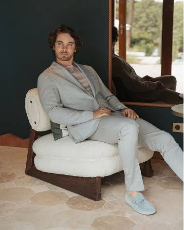 VESTE TAGLIATORE GRIS CLAIR