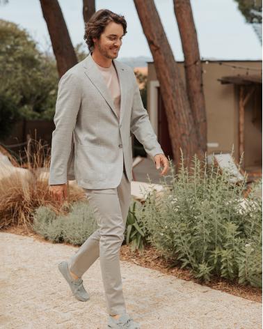 PANTALON BRIGLIA BG04 GRIS CLAIR