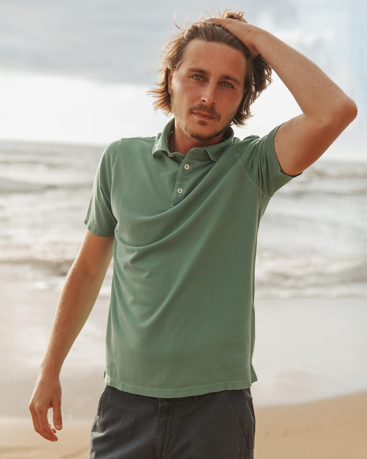 Polo Ferrante  Vert